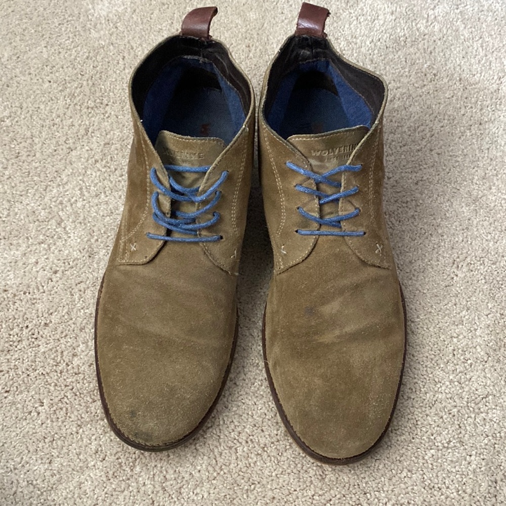 Wolverine suede men’s Chukka 11